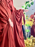 Two-Pieces Set Sleeveless Inner Dress Outer Abaya for women Dubai Islamic Clothing Muslim Dress sets islamic