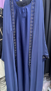 Halima Abaya – Pure Georgette Gown with Nida Lining